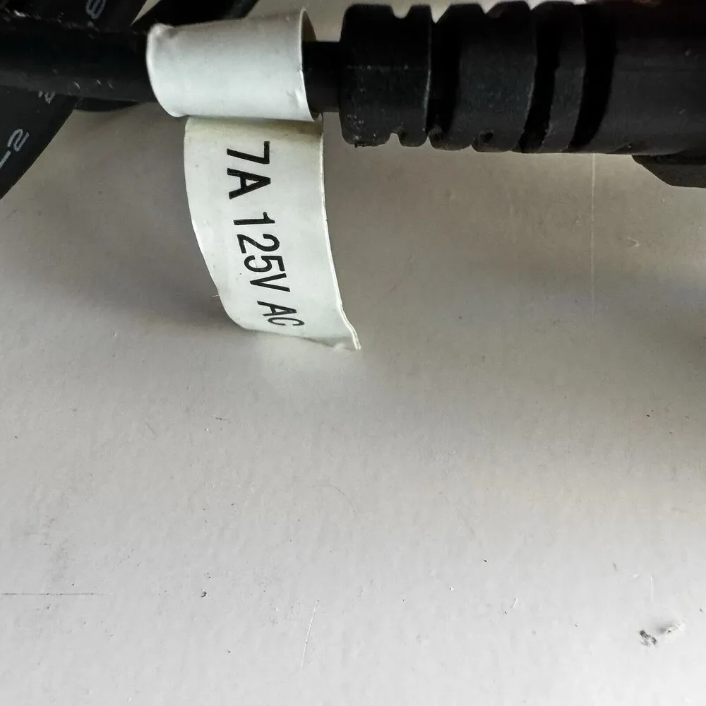 Standard Computer Power Cord, I-Sheng IS-033 E55943, SP-12N , 7A 125V,